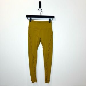 FP Movement ruffle cropped leggings